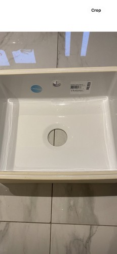 White ceramic under - white,